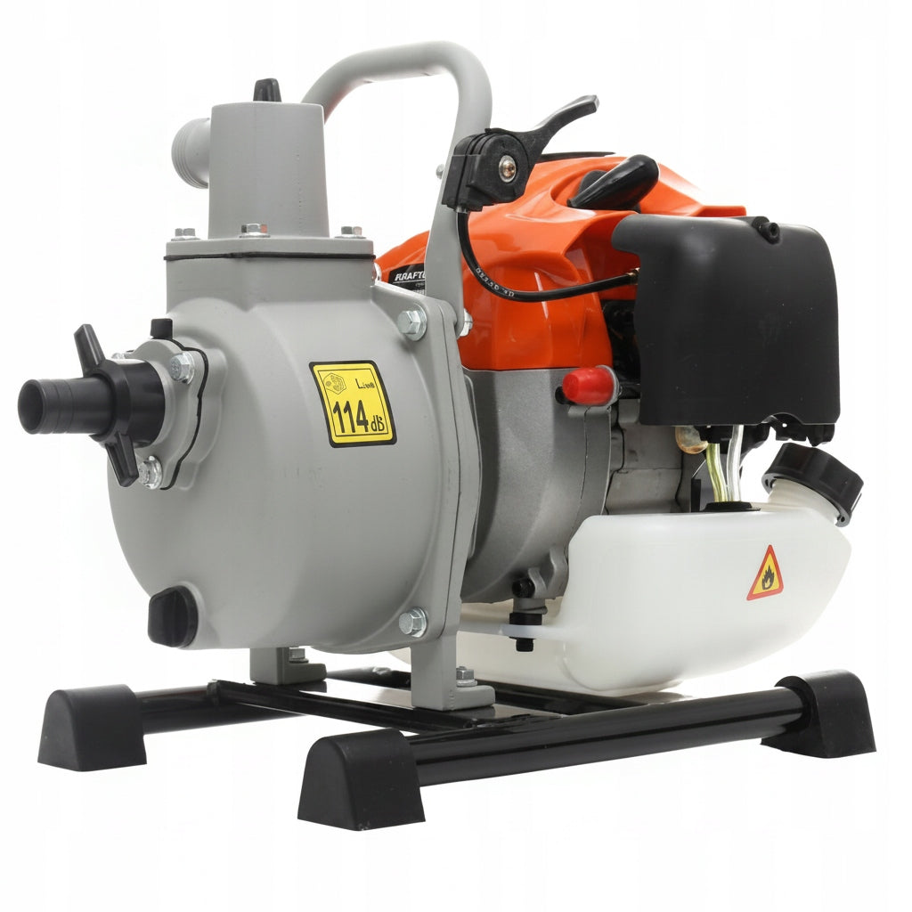 MOTOR PUMP WATER PUMP 1 INCH + HOSES+ELECTRIC GENERATOR+OIL 300L/MIN SET Packaging status original