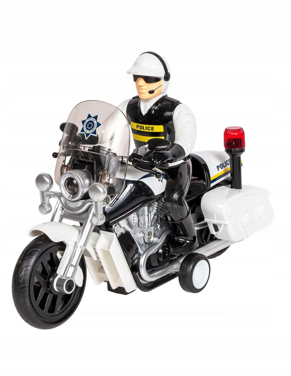 MOTORCYCLE FIRE BRIGADE LIGHT SOUND 1:10 23 CM