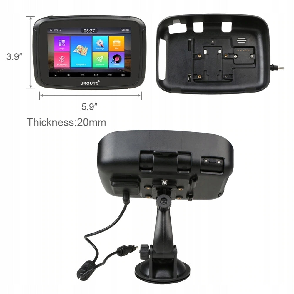 MOTORCYCLE NAVIGATION UROUTE ANDROID WATERPROOF Brand UROUTE