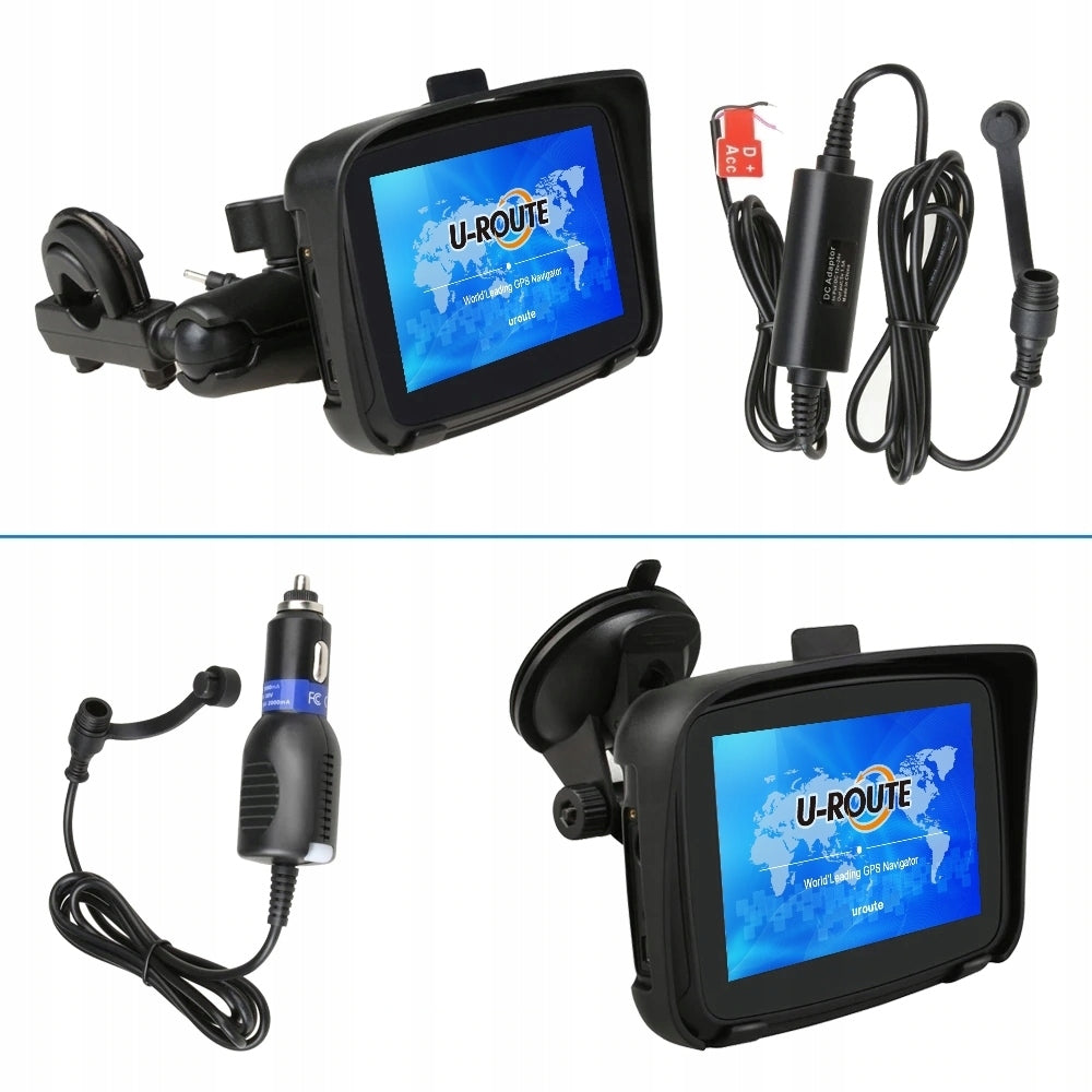 MOTORCYCLE NAVIGATION UROUTE ANDROID WATERPROOF