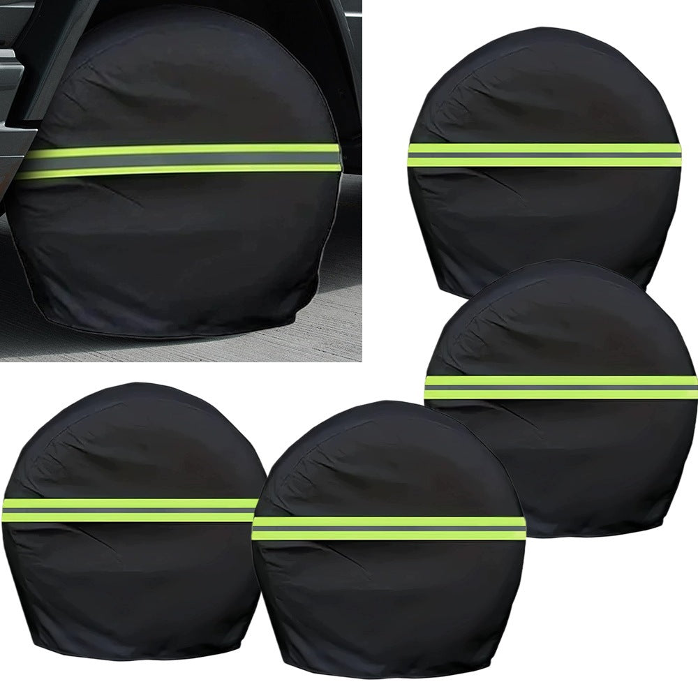 MOTORHOME WHEEL COVERS 4PCS M 21 – 23 INCHES TIRE PROTECTION AGAINST UV AND WEATHER