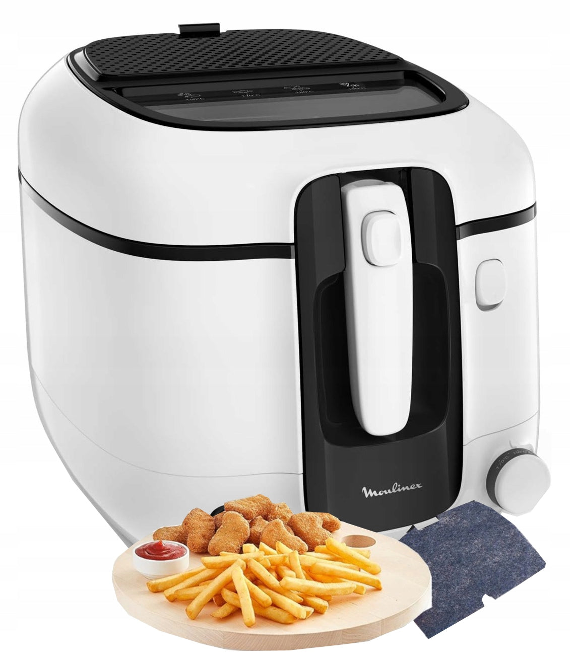 MOULINEX SUPER UNO 2,2L 1800W AIR FRYER WITH ANTI-ODOR FILTER
