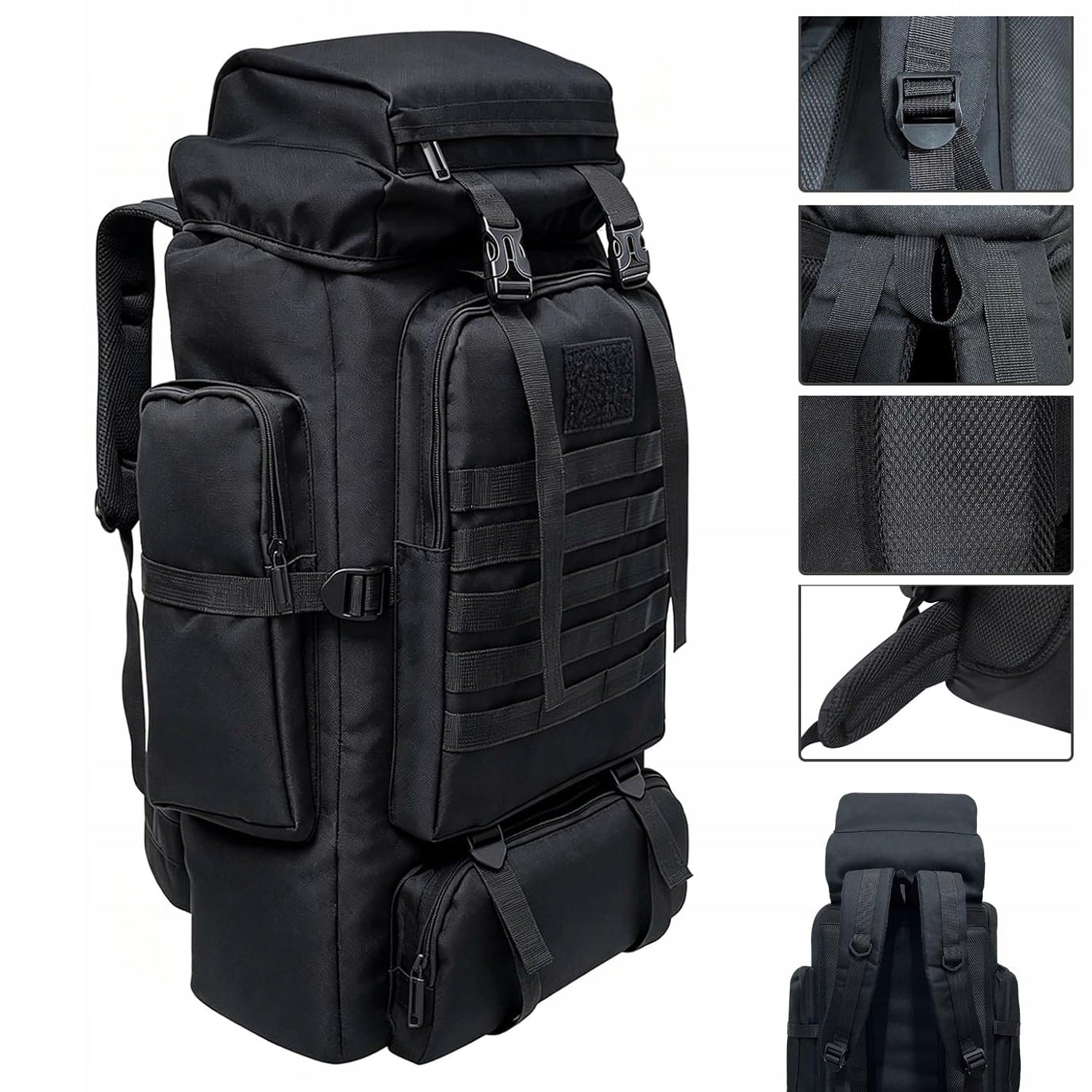 MOUNTAIN TREKKING BACKPACK IN THE MOUNTAINS MEN'S WOMEN'S STRONG DURABLE