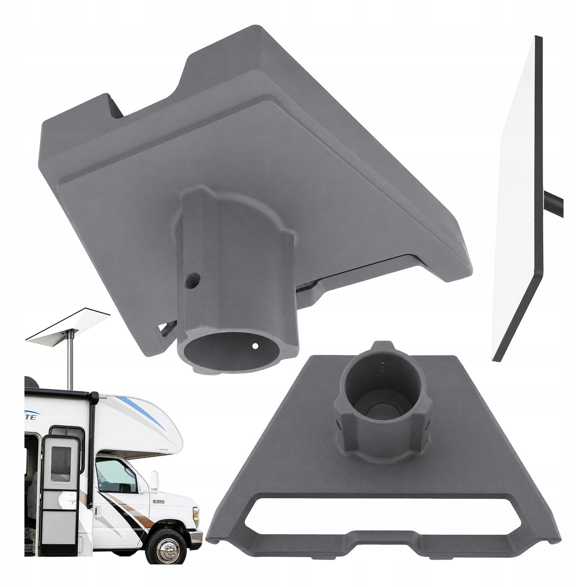 MOUNTING BRACKET FOR STARLINK SATELLITE ANTENNA ADAPTER CONNECTOR 3x Pipe V3 Packaging status original