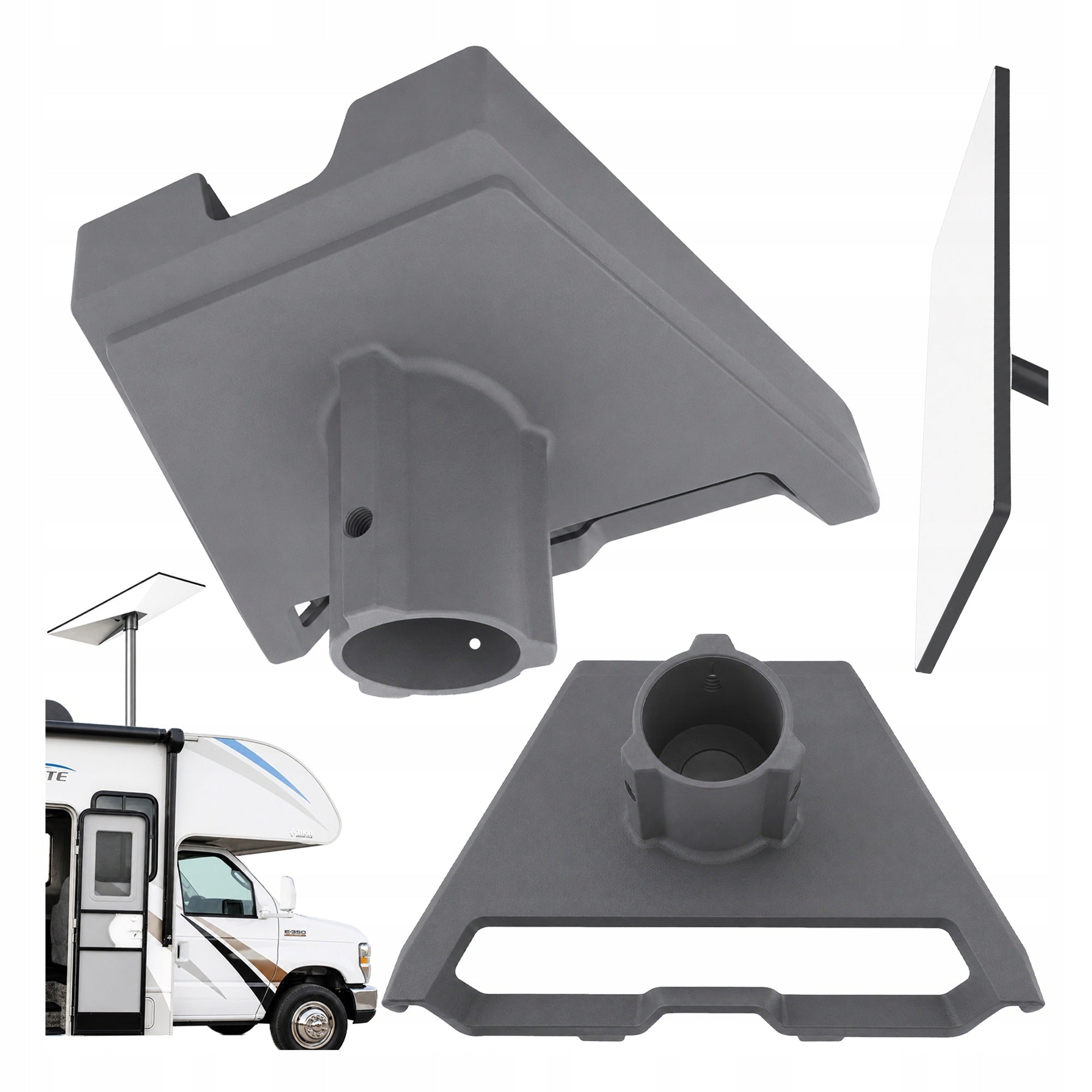 MOUNTING BRACKET FOR STARLINK SATELLITE ANTENNA ADAPTER CONNECTOR 3x Pipe V3 Packaging status original