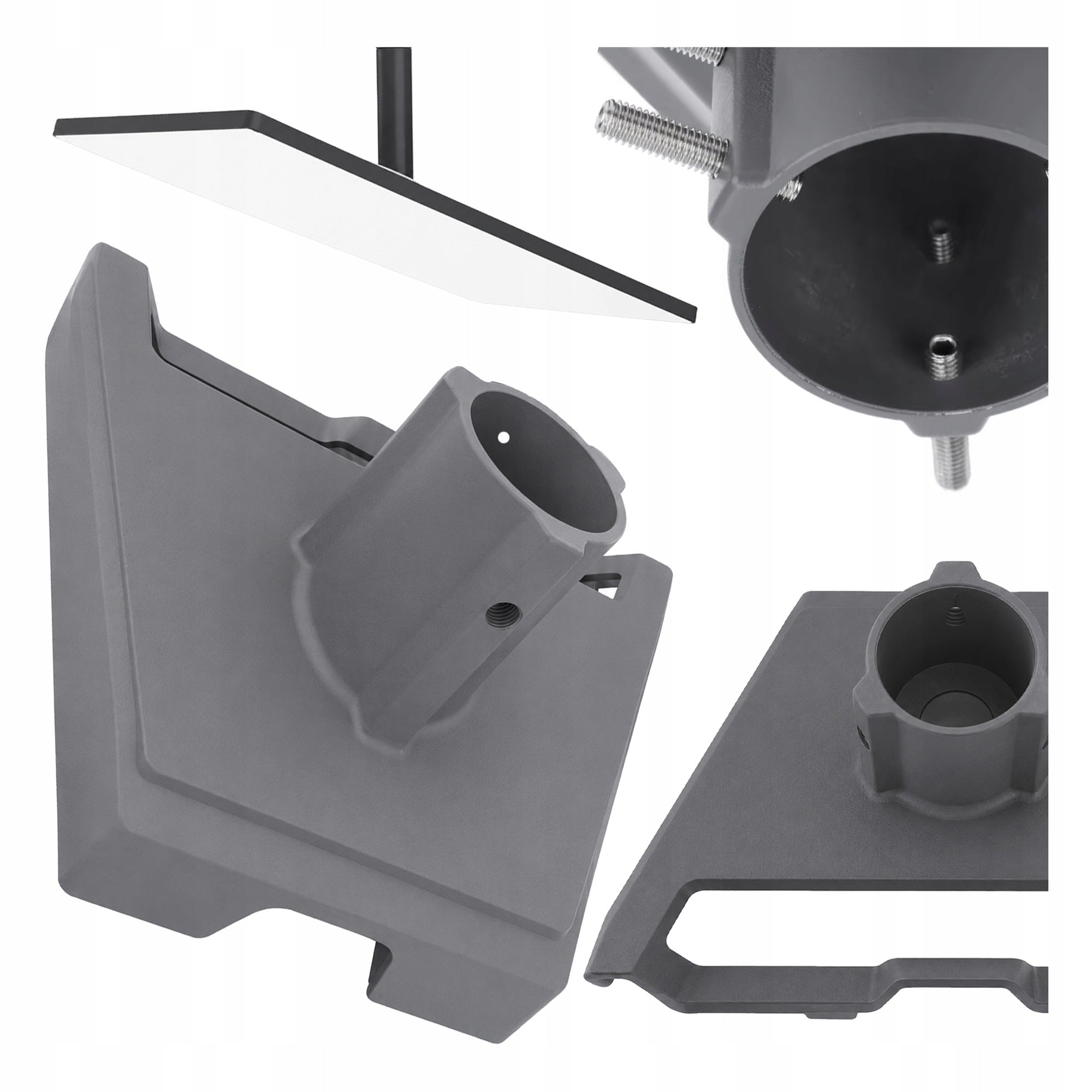 MOUNTING BRACKET FOR STARLINK SATELLITE ANTENNA ADAPTER CONNECTOR 3x Pipe V3