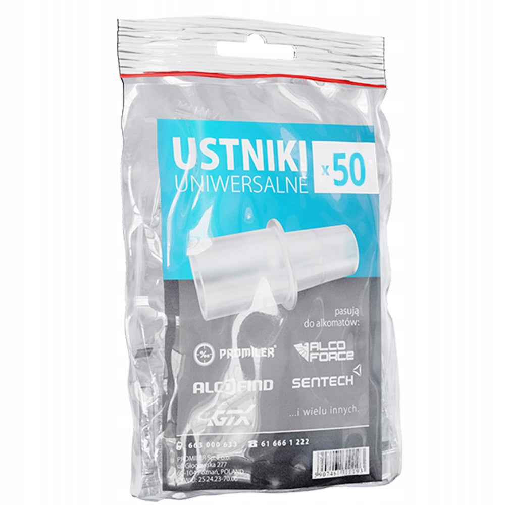 MOUTHPIECES FOR BREATHALYZER AF-35 AL 6000 / 7000 ALCOFORCE EVO AL8000 plus | 50pcs Packaging status original