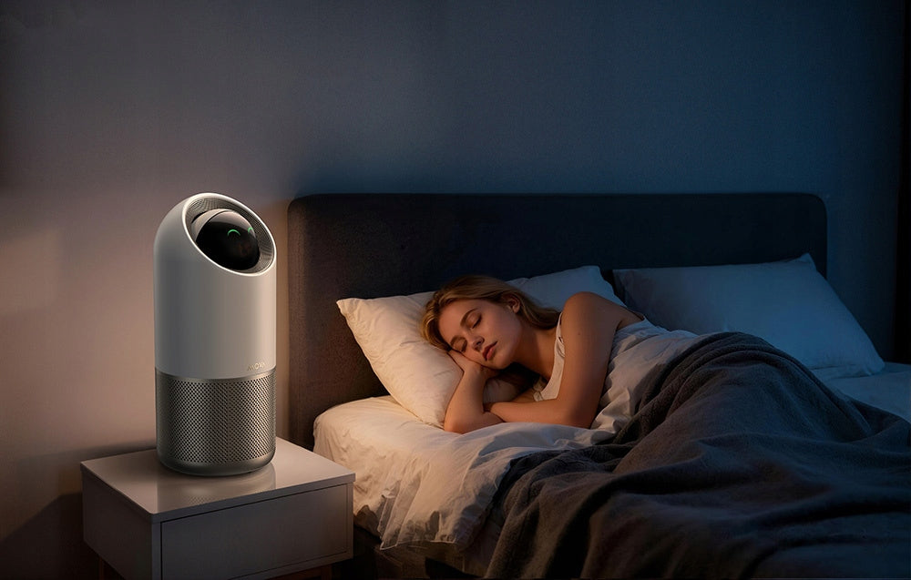 MOVA Stellar X10 Plus HEPA Air Purifier H13 27dB Gold WiFi Power 45 W