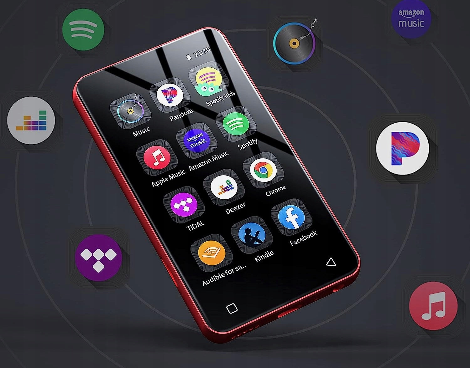 MP3 Player Spotify Wi-Fi Bluetooth Android Touch Screen HiFi Sound Packaging status original