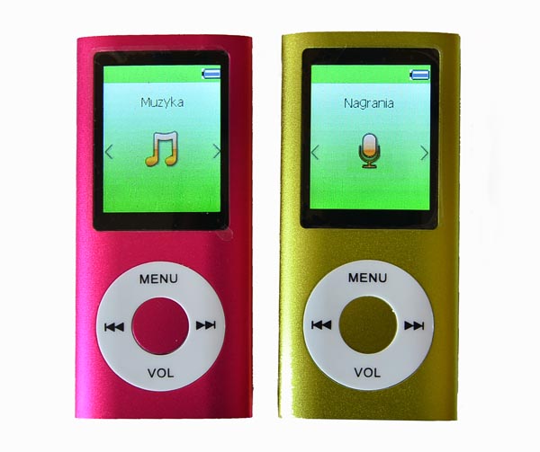 MP4 PLAYER MP3 PL RADIO VOICE RECORDER CARD SD 8GB EAN (GTIN) 5906400052777