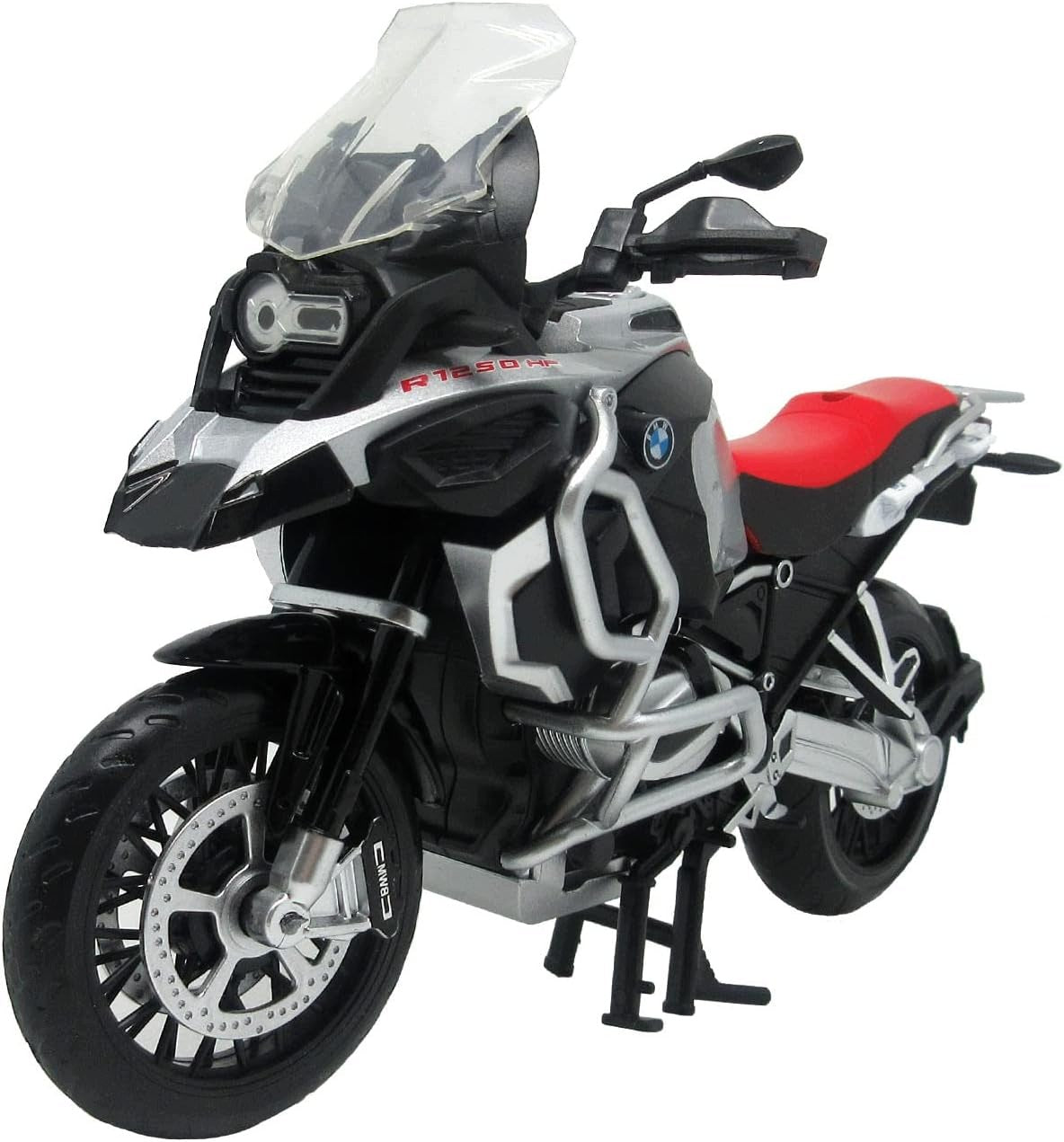 MSZ 1/12 BMW R1250GS ADVENTURE SILVER Assembly diecast