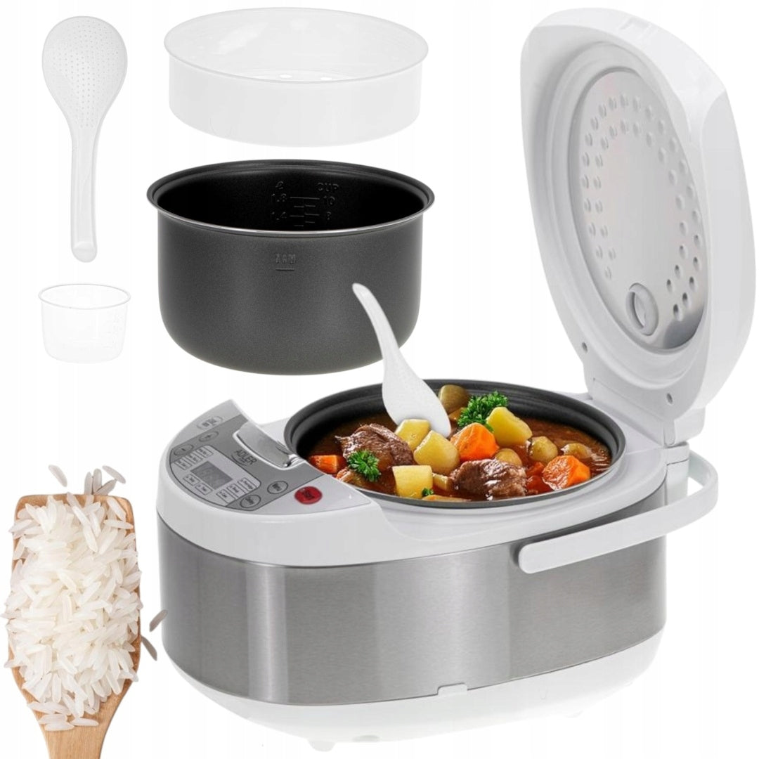 MULTI-COOKER 6 IN 1 3,25L 6 COOKING FUNCTIONS FOR KITCHEN STEAMING B Packaging status original