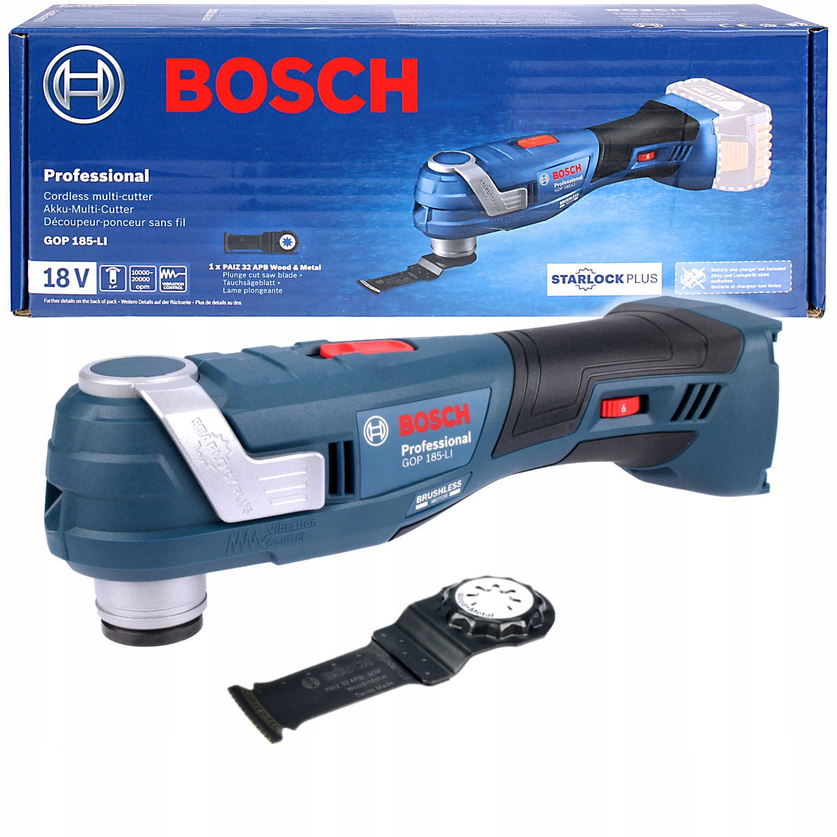MULTI-TOOL GOP 185-LI / GOP 18V-34 BOSCH body