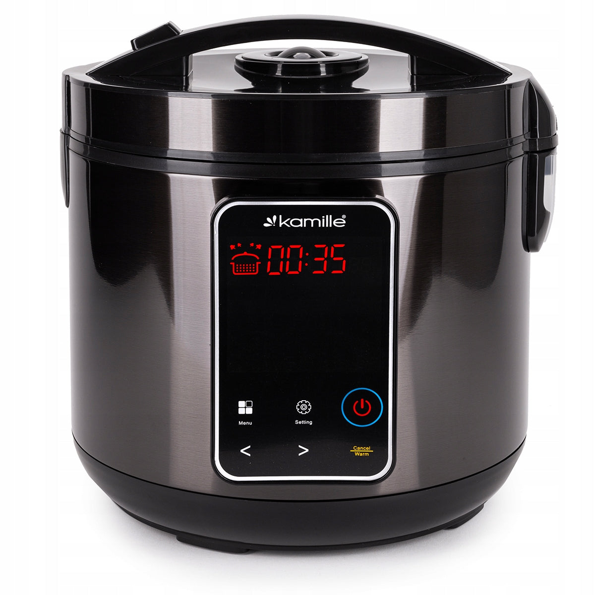 MULTICOOKER ELECTRIC MULTIPOT PRESSURE COOKER STEAMER 24 PROGRAMS KAMILLE Packaging status original