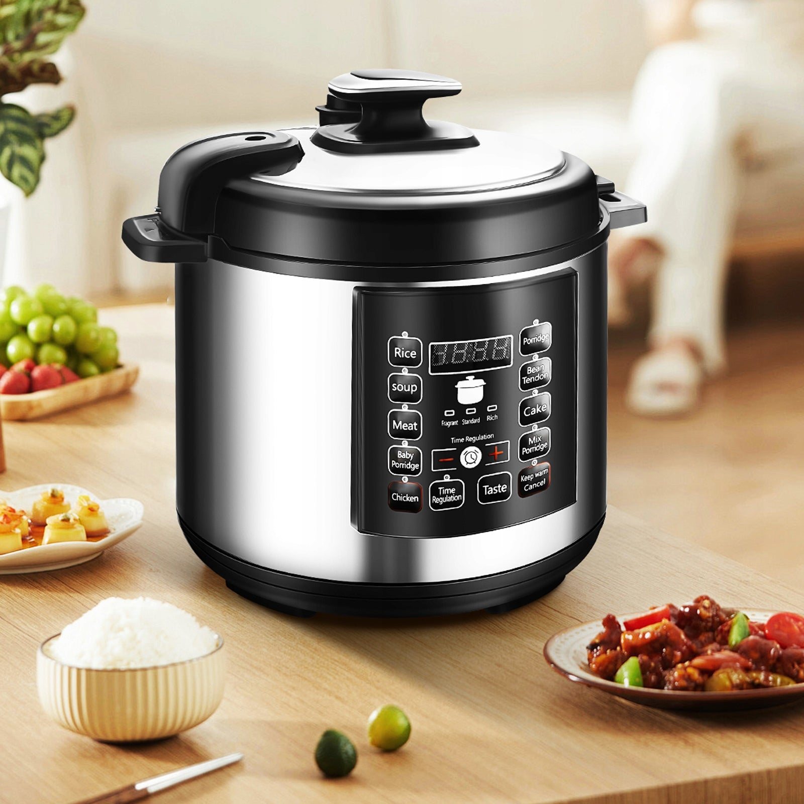 MULTICOOKER ELECTRIC PRESSURE COOKER 6L LARGE CAPACITY PRESSURE COOKER Brand no brand