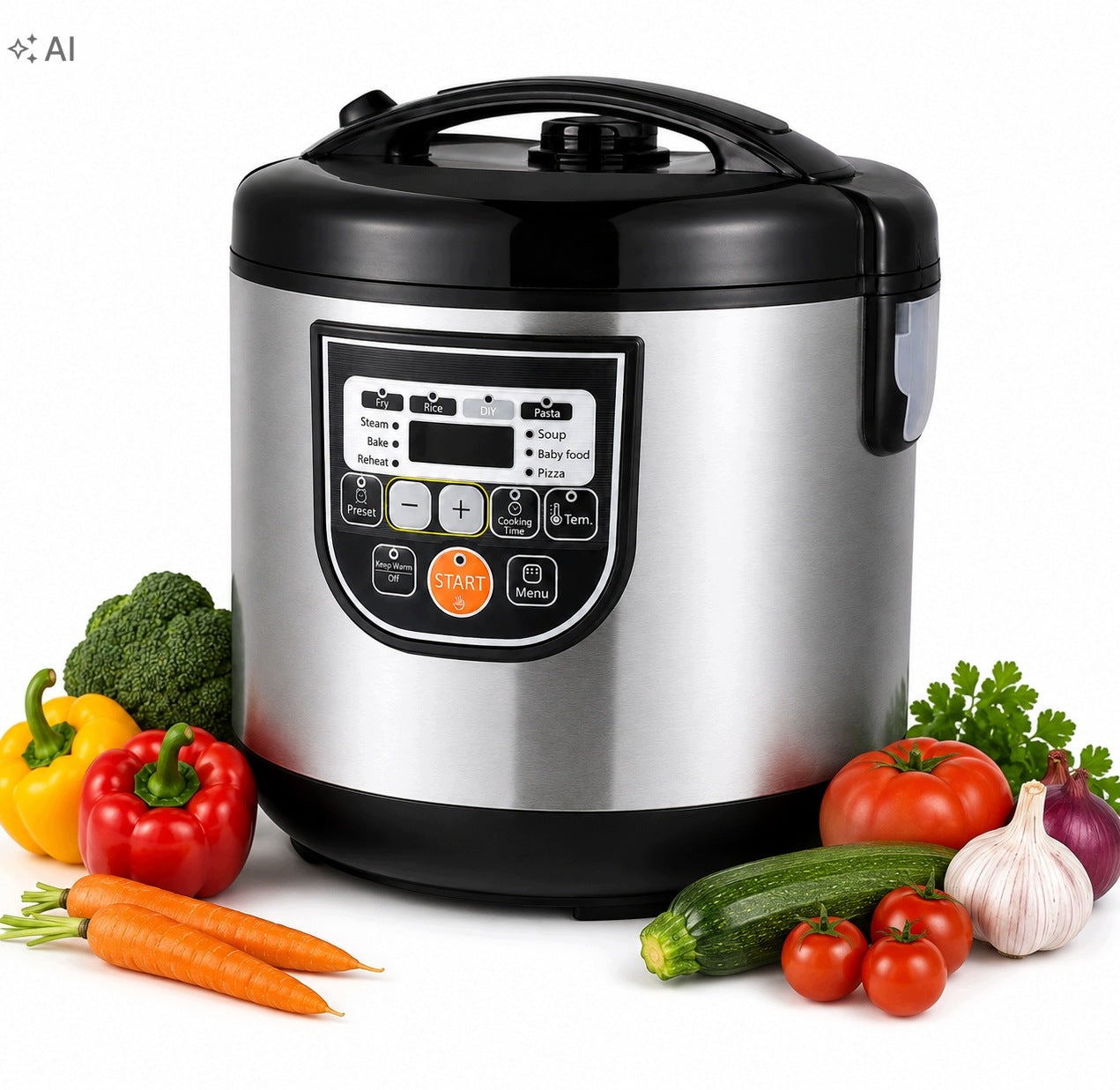 MULTICOOKER PRESSURE COOKER STEAMER 11 FUNCTIONS BOWL 5L