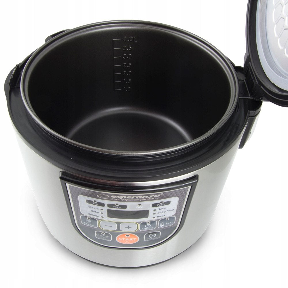 MULTICOOKER STEAMER PRESSURE COOKER COMBO POT 11 FUNCTIONS 860W 5L Brand Esperanza