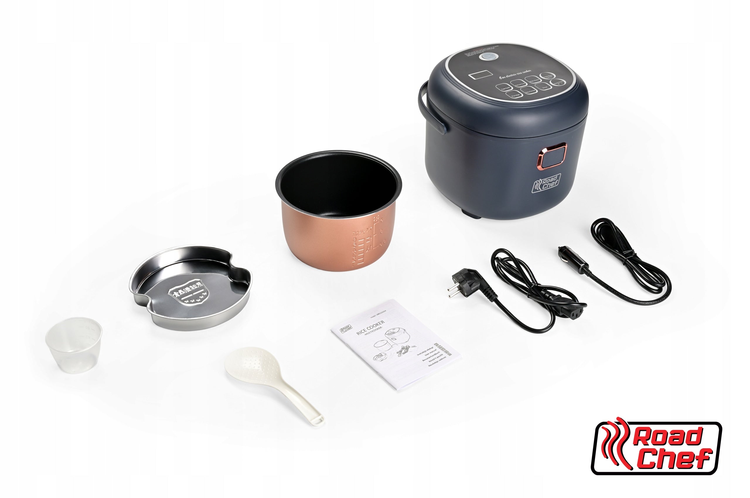 MULTICOOKER TOURIST RICE COOKER ROADCHEF 120-350W HOUSE 230V BUS TIR 12V 24V Manufacturer code MULTICOOKER samochodowy KUCHENKA ryżowar 2L