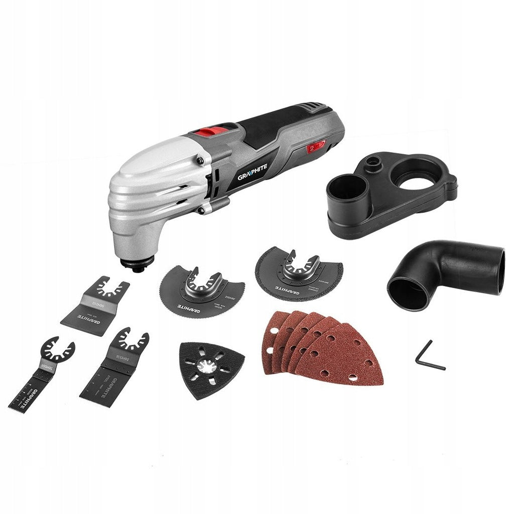 MULTIFUNCTION DEVICE 250W NUMBER OF OSCILLATIONS 15000-21000 59G023 GRAPHITE