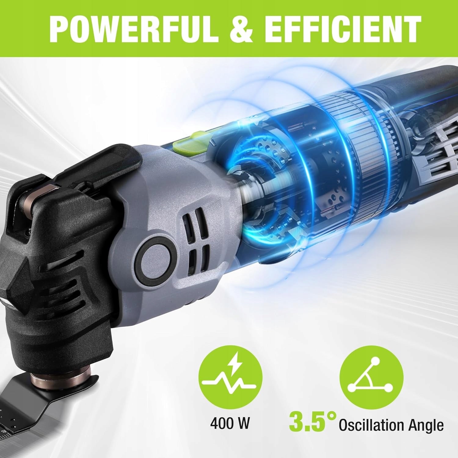 MULTIFUNCTION OSCILLATING TOOL 400W 23 AKCESORIA Brand no brand