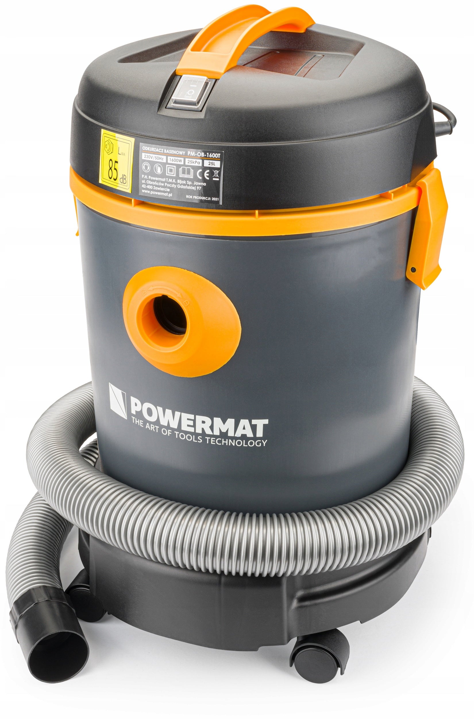 MULTIFUNCTION POOL VACUUM CLEANER 1600W 25L 3IN1 Manufacturer code PM-OB-1600T