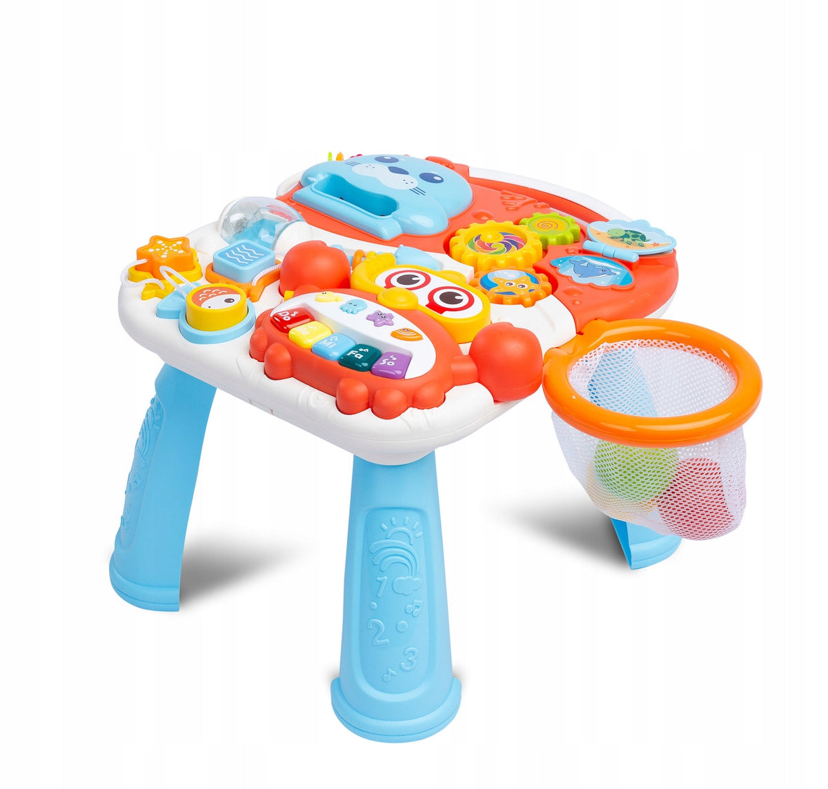 MULTIFUNCTIONAL BABY WALKER EDUCATIONAL PUSHER 2IN1 RIDE-ON TABLE Brand Toyz