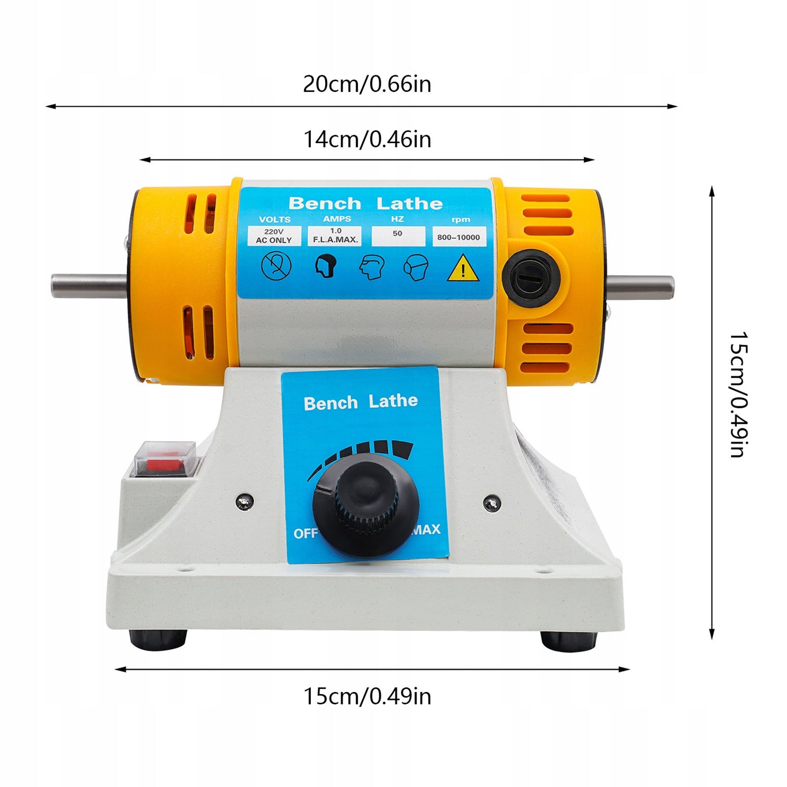 MULTIFUNCTIONAL GRINDER TABLE POLISHER FOR JEWELRY 800-10000RPM Brand no brand
