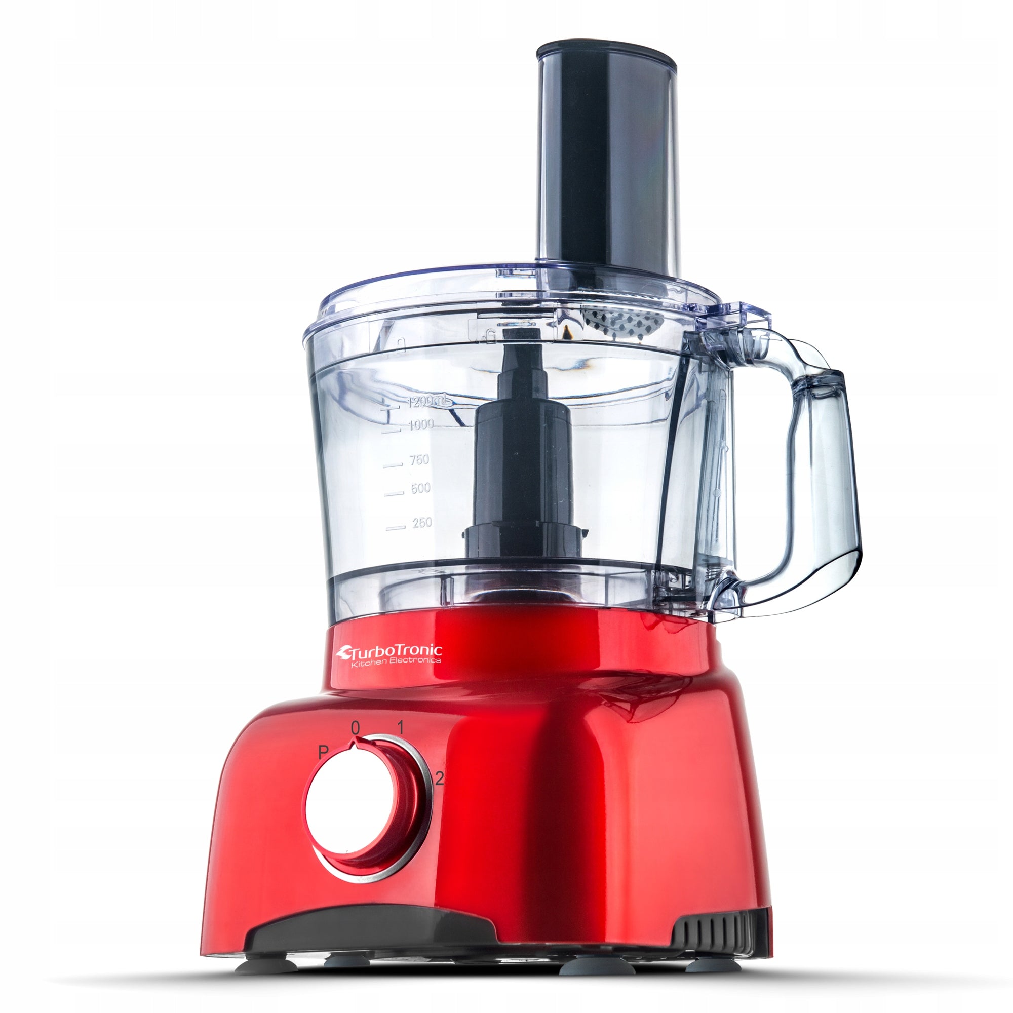 MULTIFUNCTIONAL MALAKSER FOOD PROCESSOR GRATER SHREDDER 800 IN 1,2 L Dominant color red