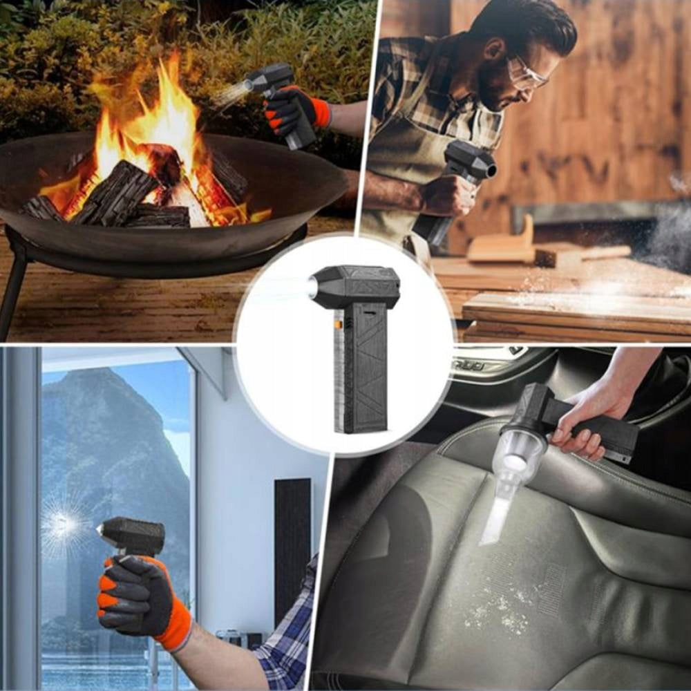 MULTIFUNCTIONAL MINI TURBO BLOWER FAN 52m/s 130000 RPM FOR GRILL DUST Brand no brand