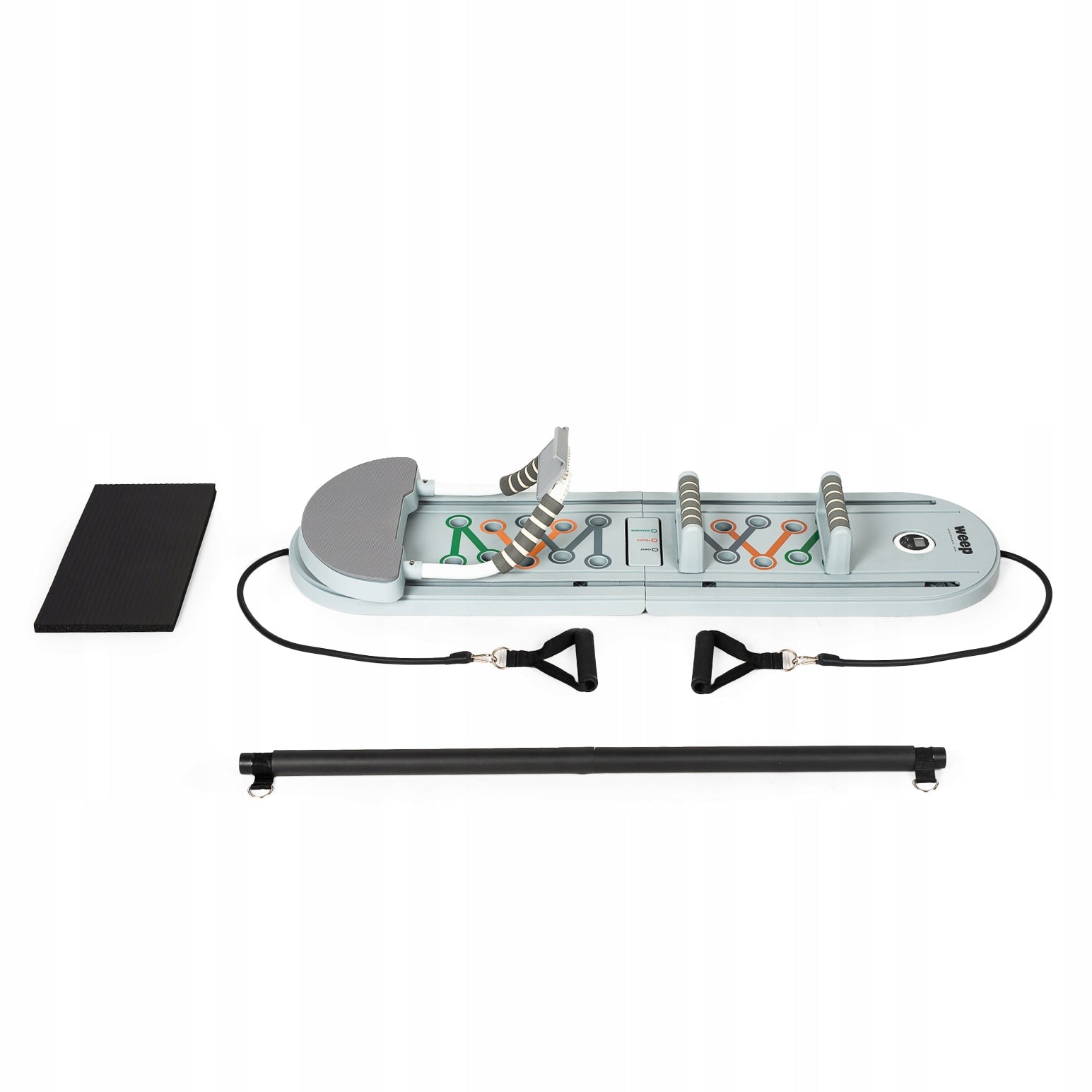 MULTIFUNCTIONAL PILATES BOARD EXERCISE REFORMER WEEP TRAINING SET EAN (GTIN) 5903769243853