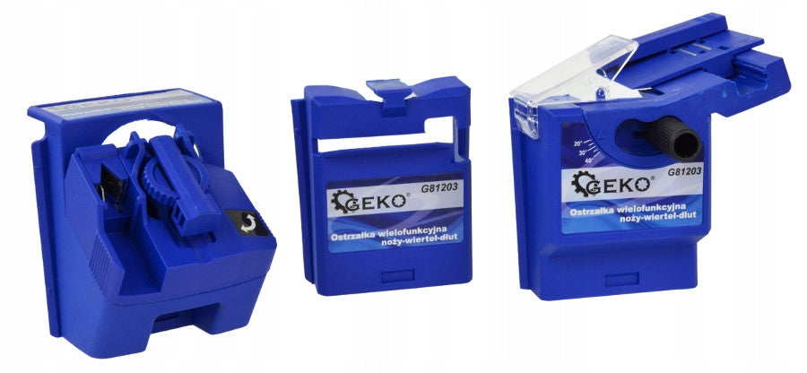 MULTIFUNCTIONAL SHARPENER FOR KNIFE DRILLS + DISCS Brand Geko