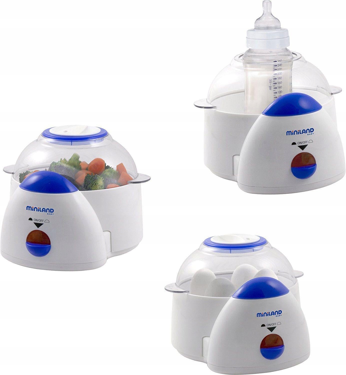 MULTIFUNCTIONAL STERILIZER AND BOTTLE WARMER STEAMER 3IN1 MINILAND S