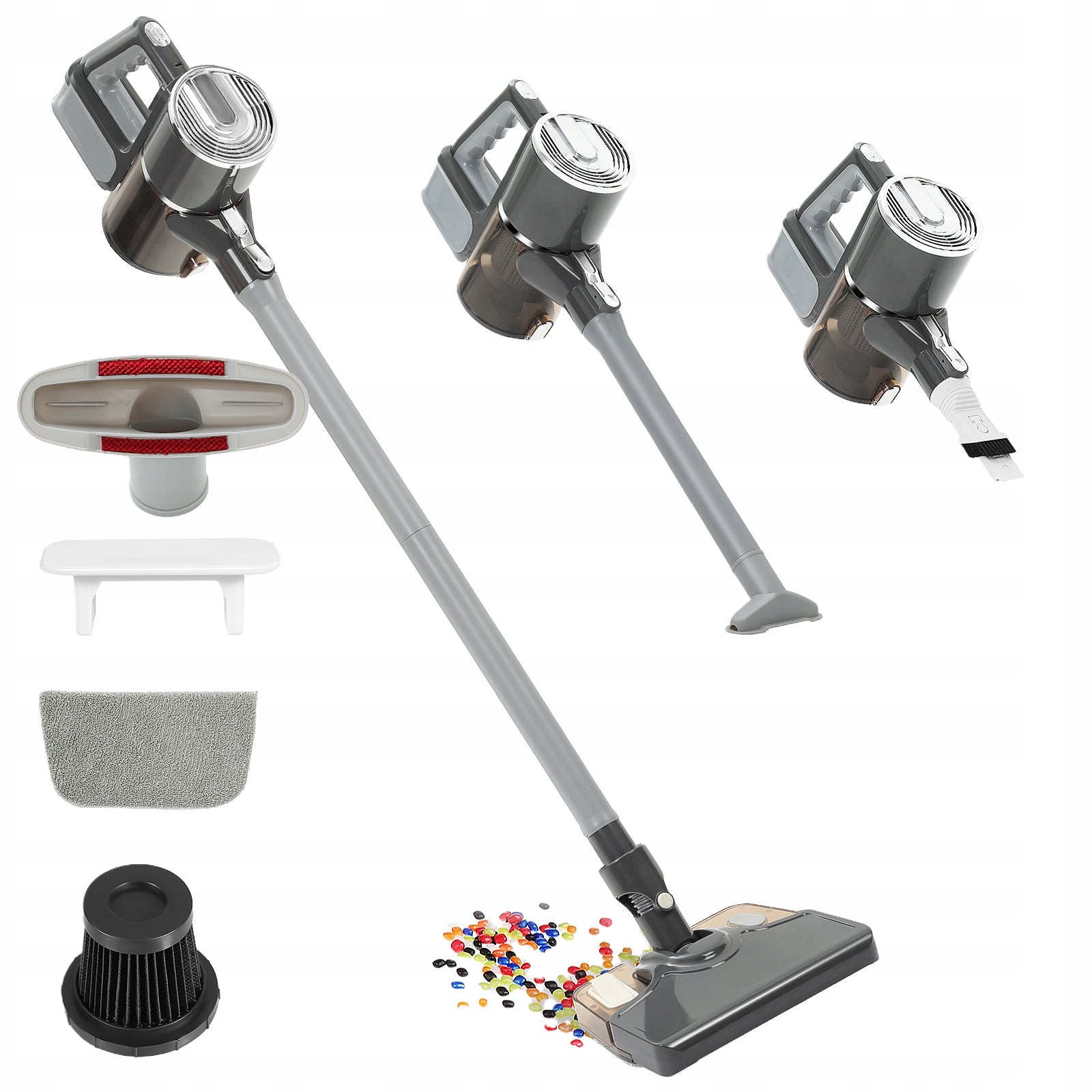 MULTIFUNCTIONAL WIRELESS VACUUM CLEANER WET AND DRY CLEANING FOR HOME
