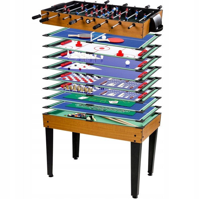 MULTIGRA 15in1 FOOSBALL CYMBERGAJ BILLIARD POKER
