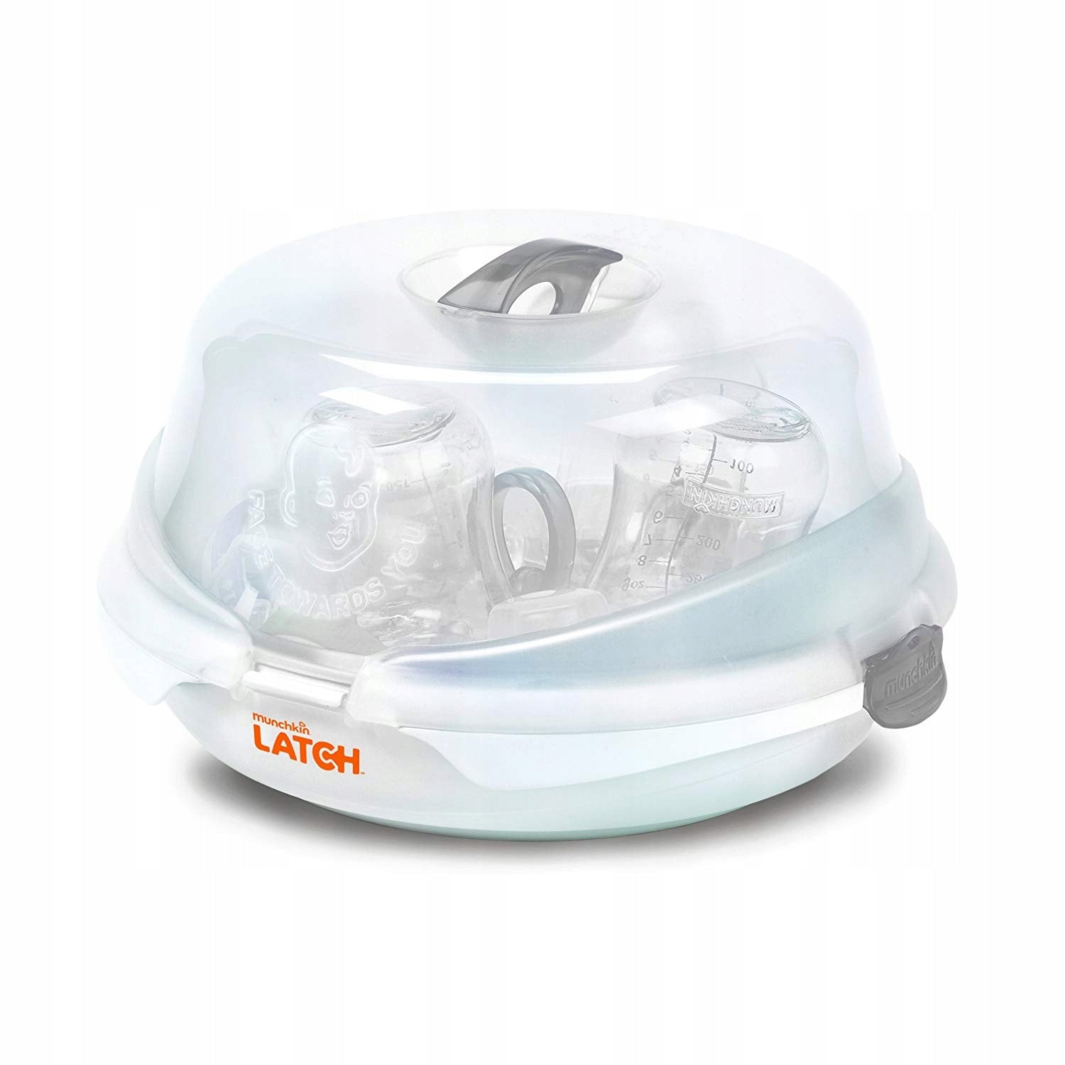 MUNCHKIN LATCH 120ml Microwave Sterilizer Bottle Set, 2 Pack