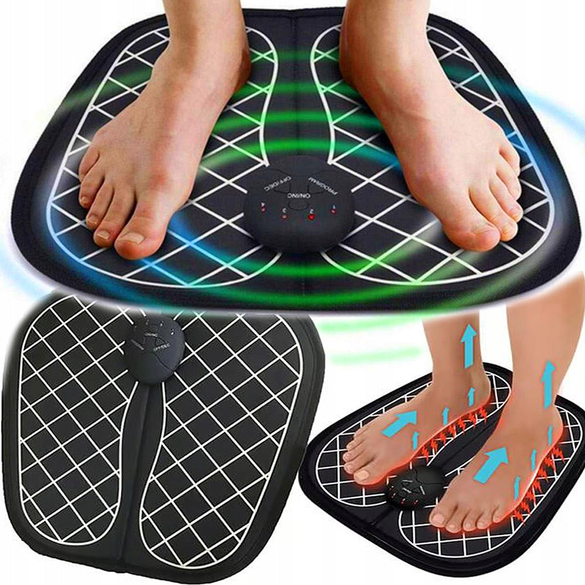 MUSCLE AND NERVE ELECTROSTIMULATOR ELECTRIC MASSAGE MAT FOR FOOT MASSAGE Medical device no