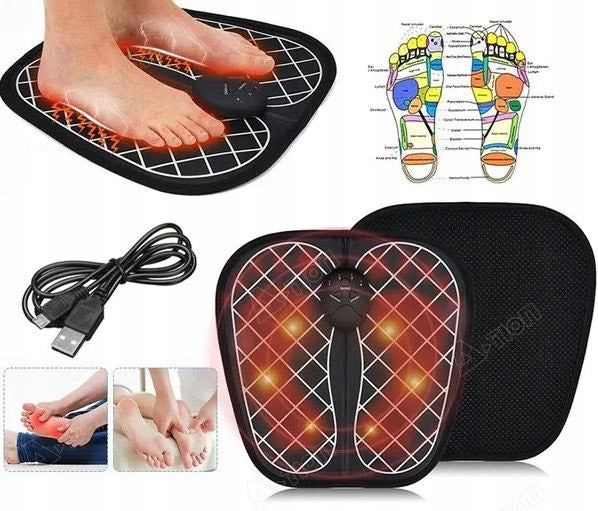 MUSCLE AND NERVE ELECTROSTIMULATOR ELECTRIC MASSAGE MAT FOR FOOT MASSAGE Packaging status original