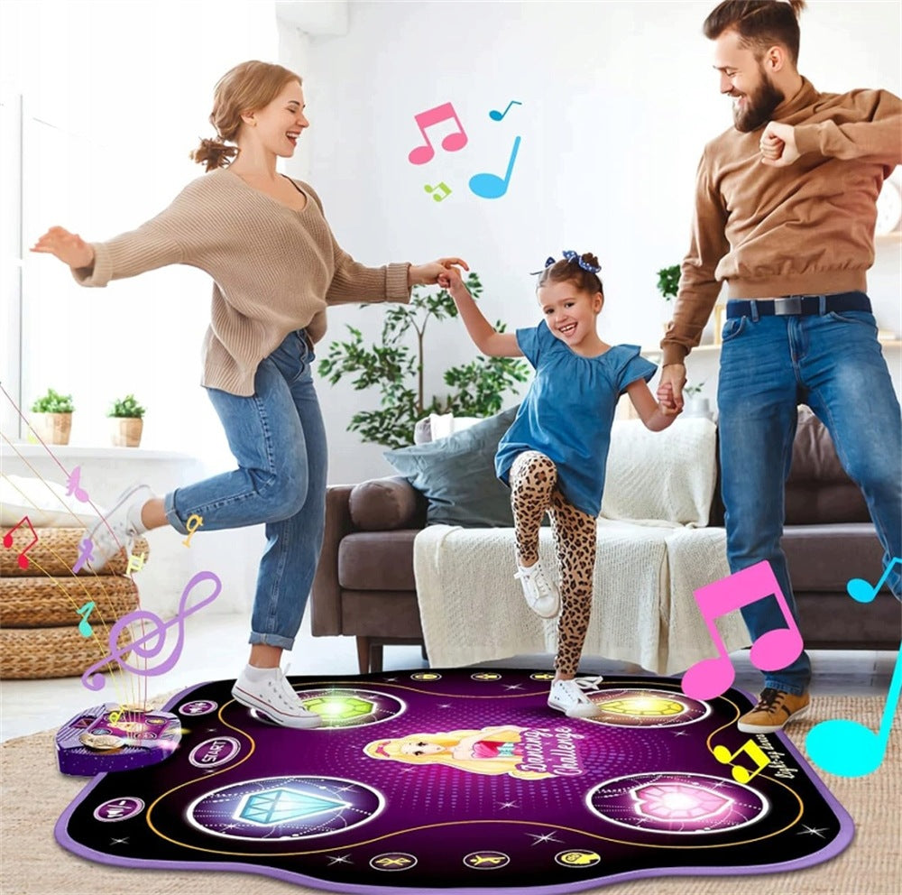 MUSIC DANCE MAT FOR CHILDREN INTERACTIVE LED BLUETOOTH Brand no brand
