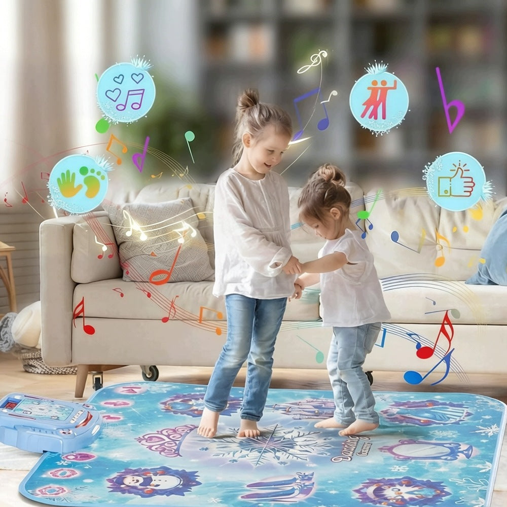 MUSIC DANCE MAT FOR CHILDREN LED 3 GAME MODES GIFTS FOR CHILDREN Minimum kid's age 3