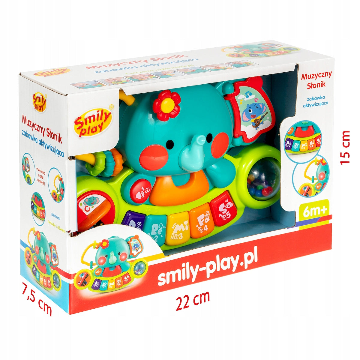 MUSIC ELEPHANT SMILY PLAY Brand Smily Play