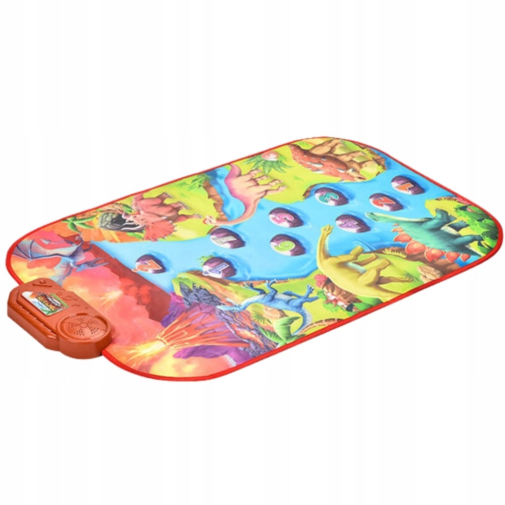 MUSIC MAT 86CM SOUNDS INTERACTIVE PIANO SOUNDS DINOSAURS WOOPIE Brand Woopie