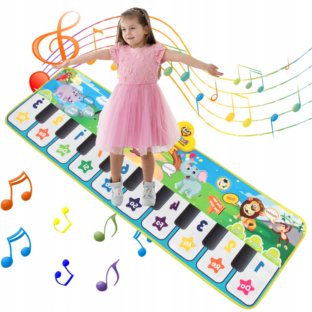 MUSIC MAT FOR DANCING FOR CHILDREN INTERACTIVE PIANO RECORDING GAME