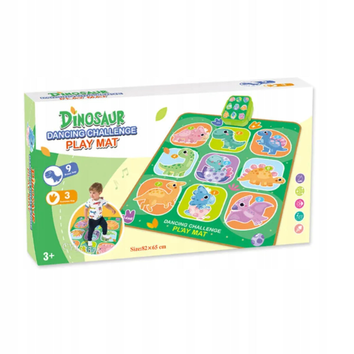 MUSIC MAT FOR DANCING INTERACTIVE EDUCATIONAL ANIMALS SOUND LED Brand ProNice