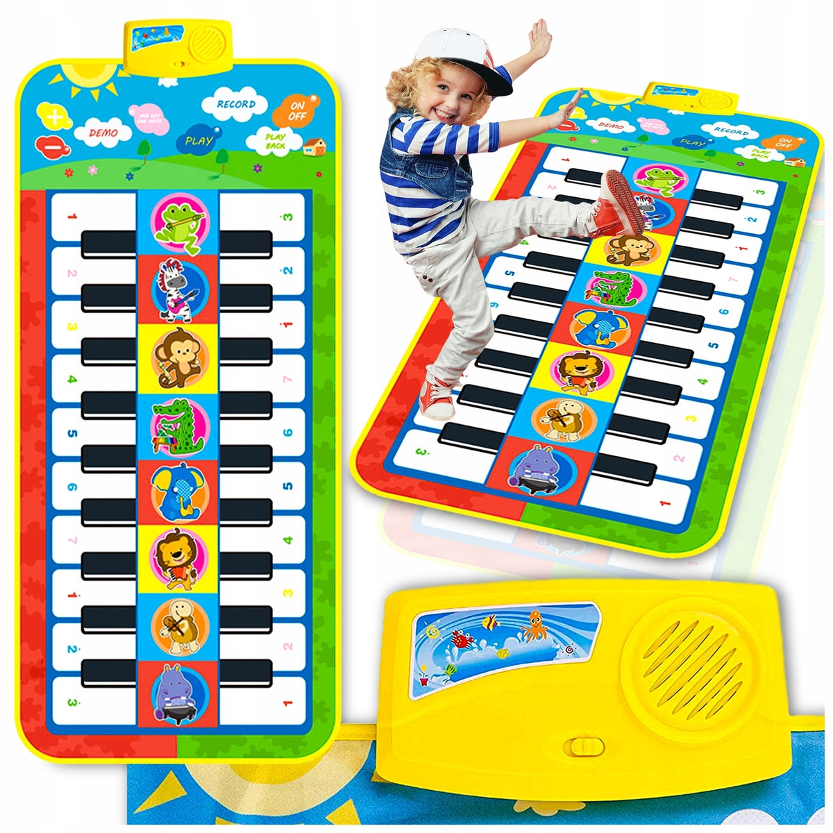 MUSIC MAT FOR DANCING PIANO EDUCATIONAL GAME DANCE INTERACTIVE