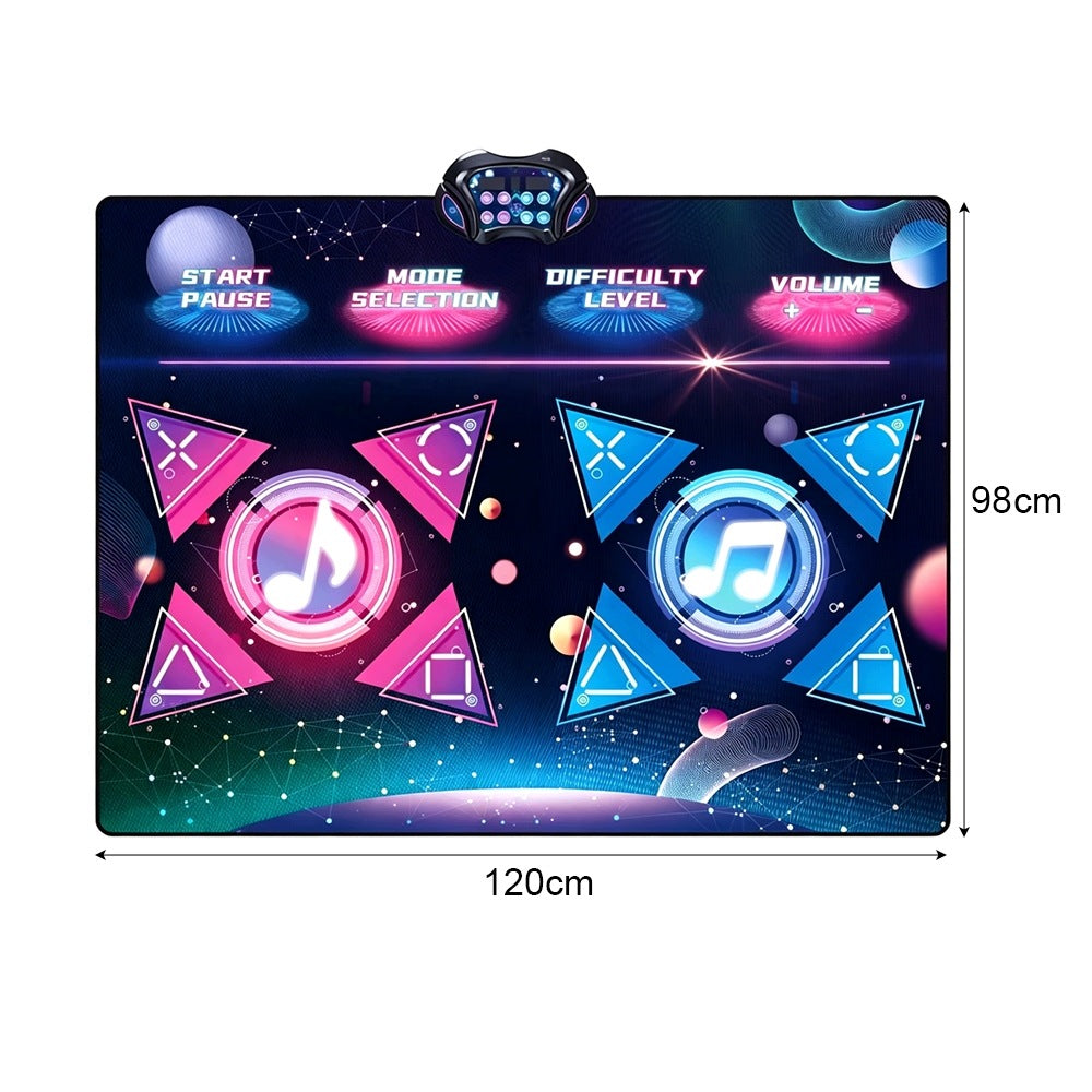 MUSIC MAT GAME INTERACTIVE DANCE FUN FOR KIDS 120X95CM Gift Brand no brand