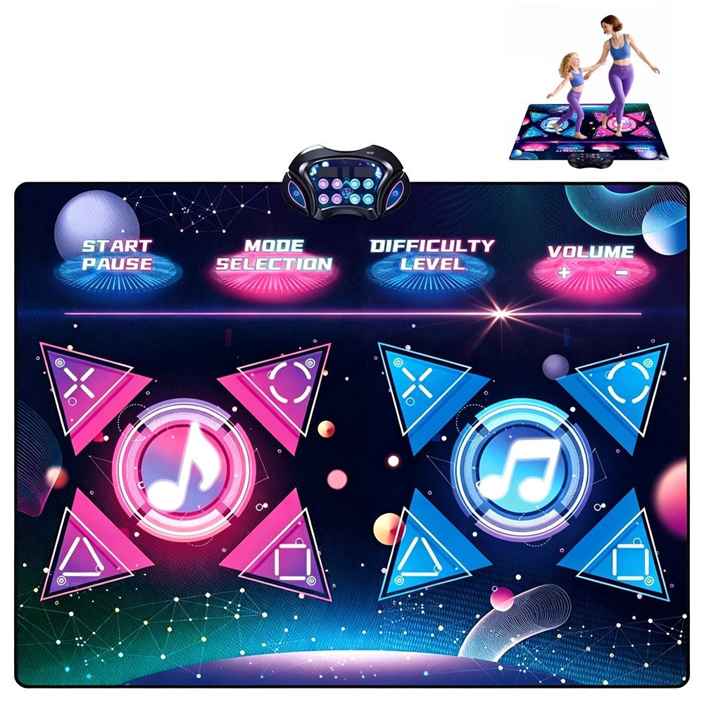 MUSIC MAT GAME INTERACTIVE DANCE FUN FOR KIDS 120X95CM Gift