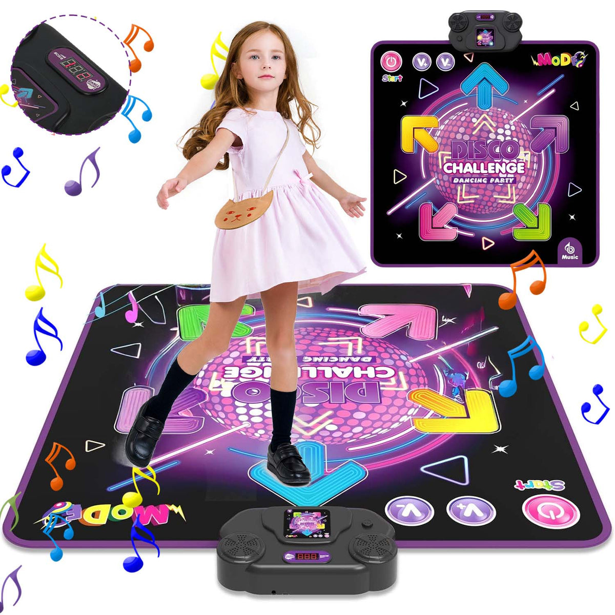 MUSIC MAT GAME INTERACTIVE DANCE GAME FOR KIDS 4 GAME MODES