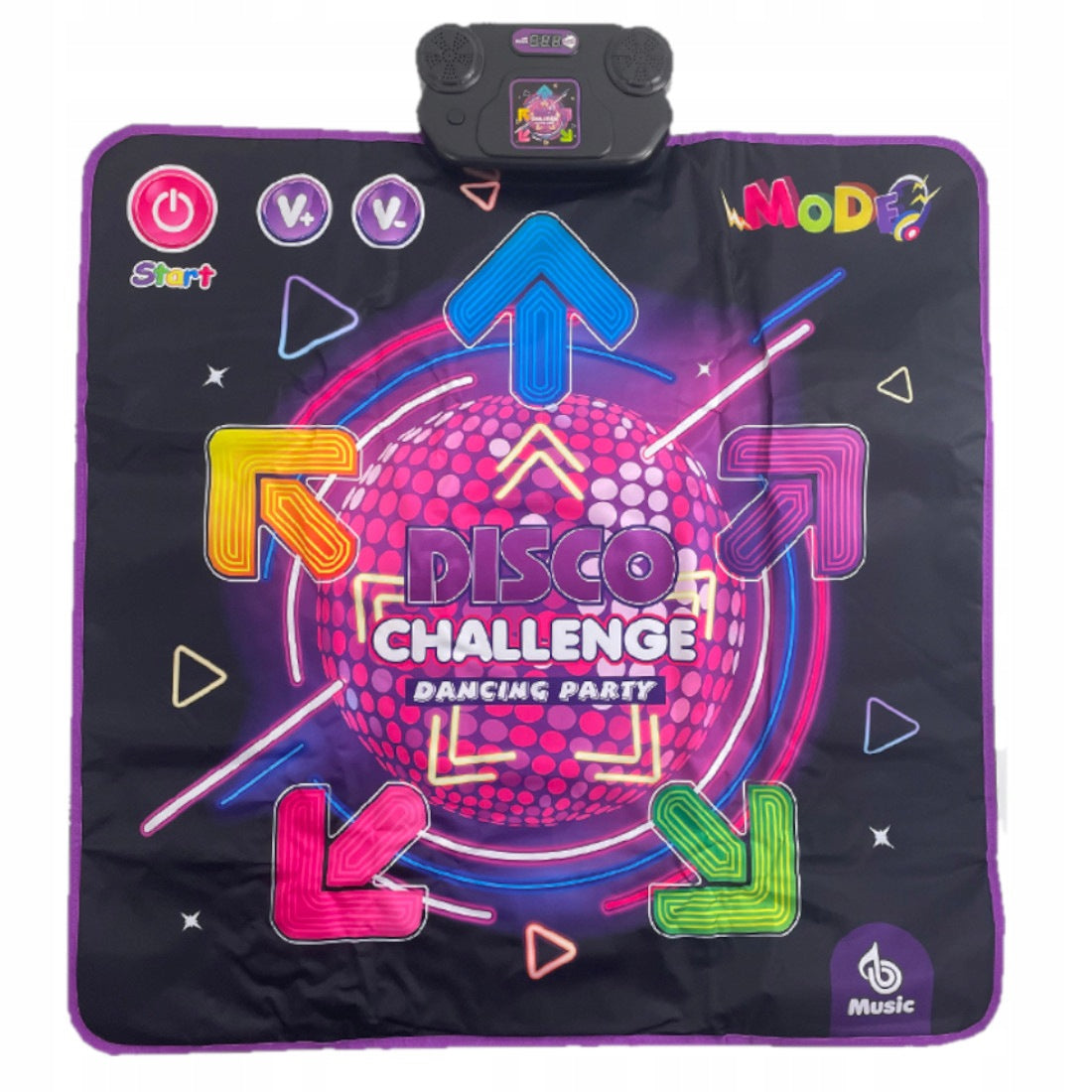 MUSIC MAT INTERACTIVE GAME FOR CHILDREN LARGE MAT 90X90CM WITH ITS OWN MUSIC Packaging status original