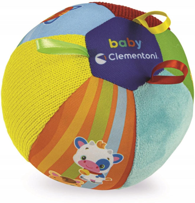 MUSICAL BALL ANIMALS CHILDREN 3mies+ CLEMENTONI Manufacturer code 17475