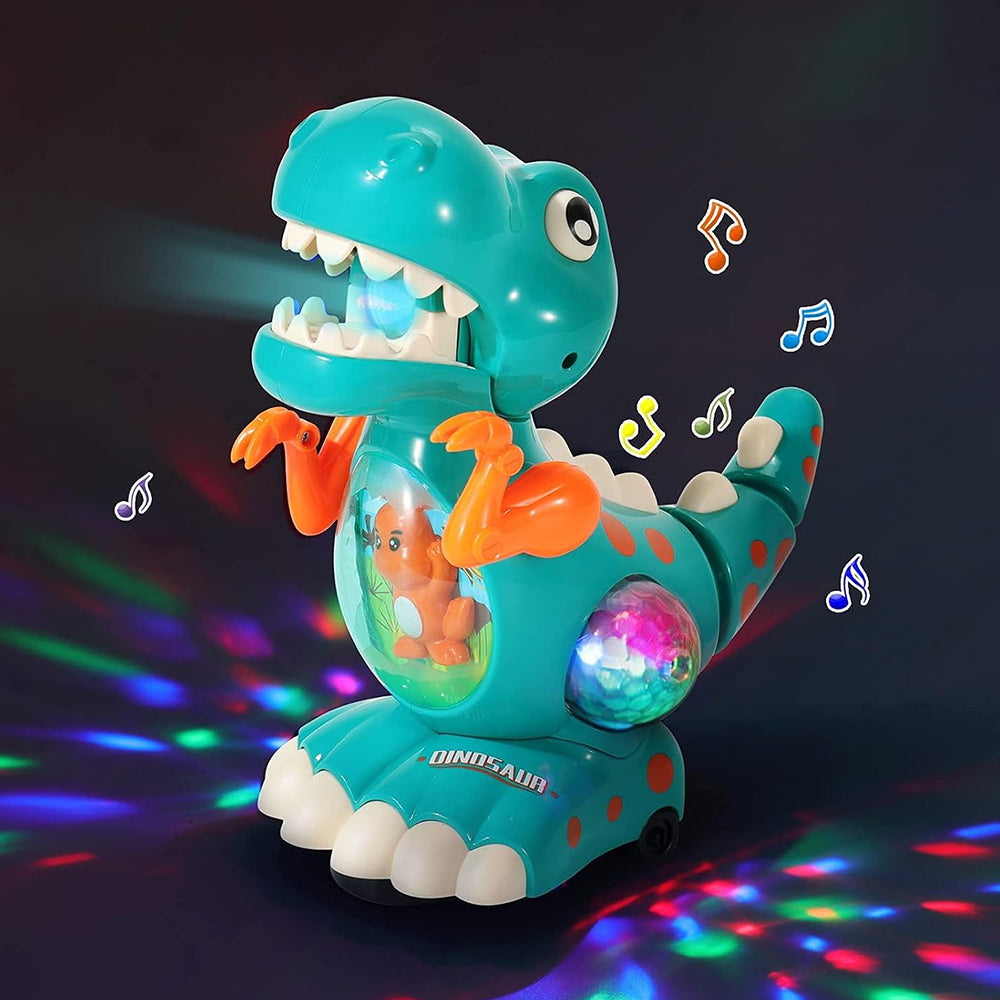 MUSICAL TOY FOR A CHILD WITH A MOVING DINOSAUR FOR TODDLERS GIFT